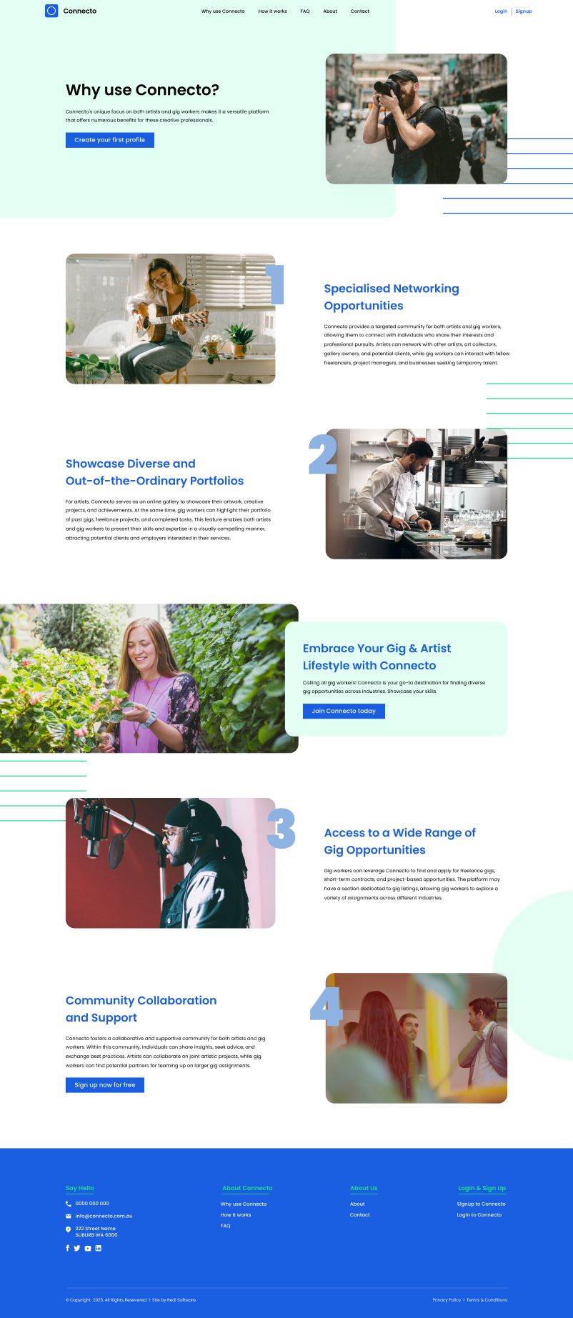 Connecto Website