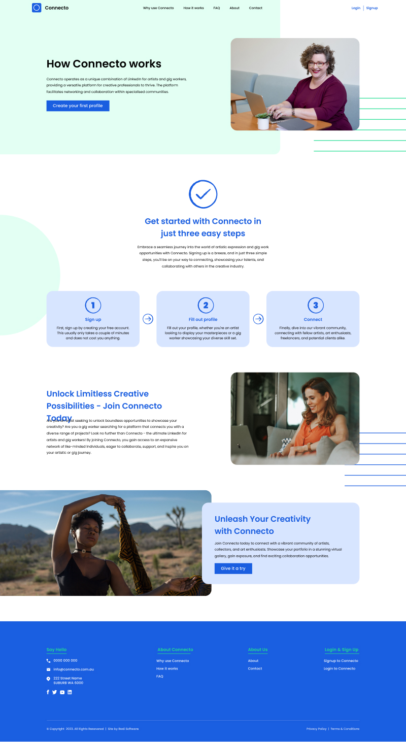 Connecto Website