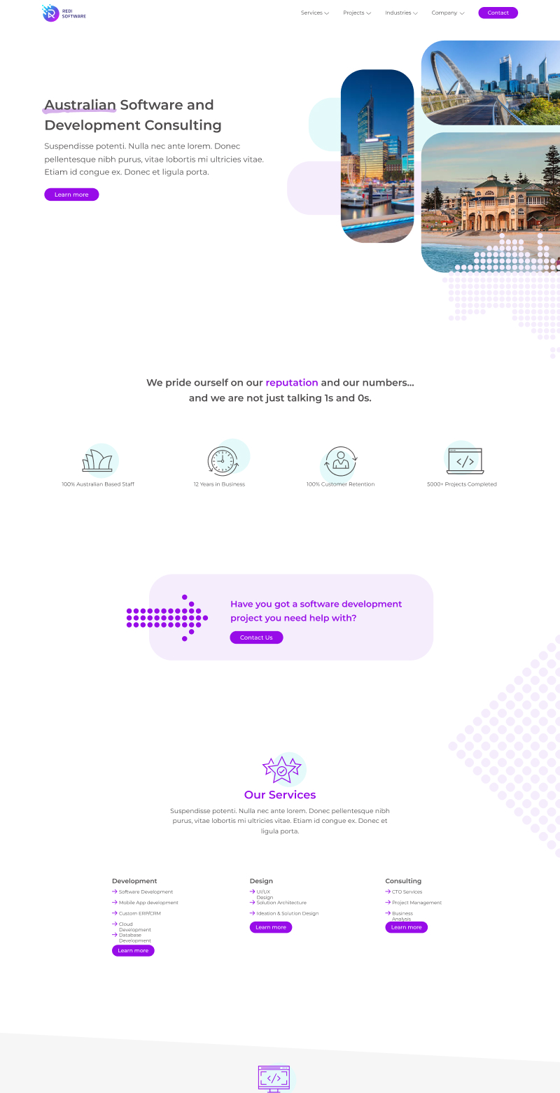Redi Software Website