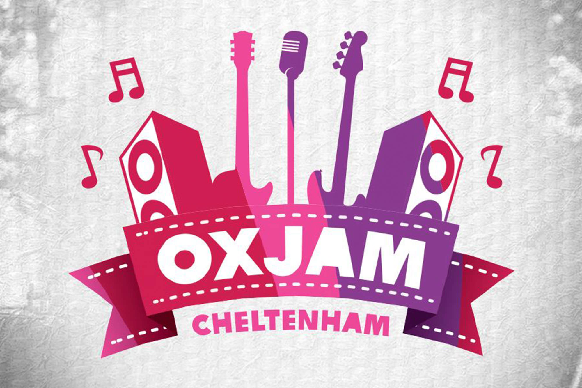 Oxjam Cheltenham - Logo design