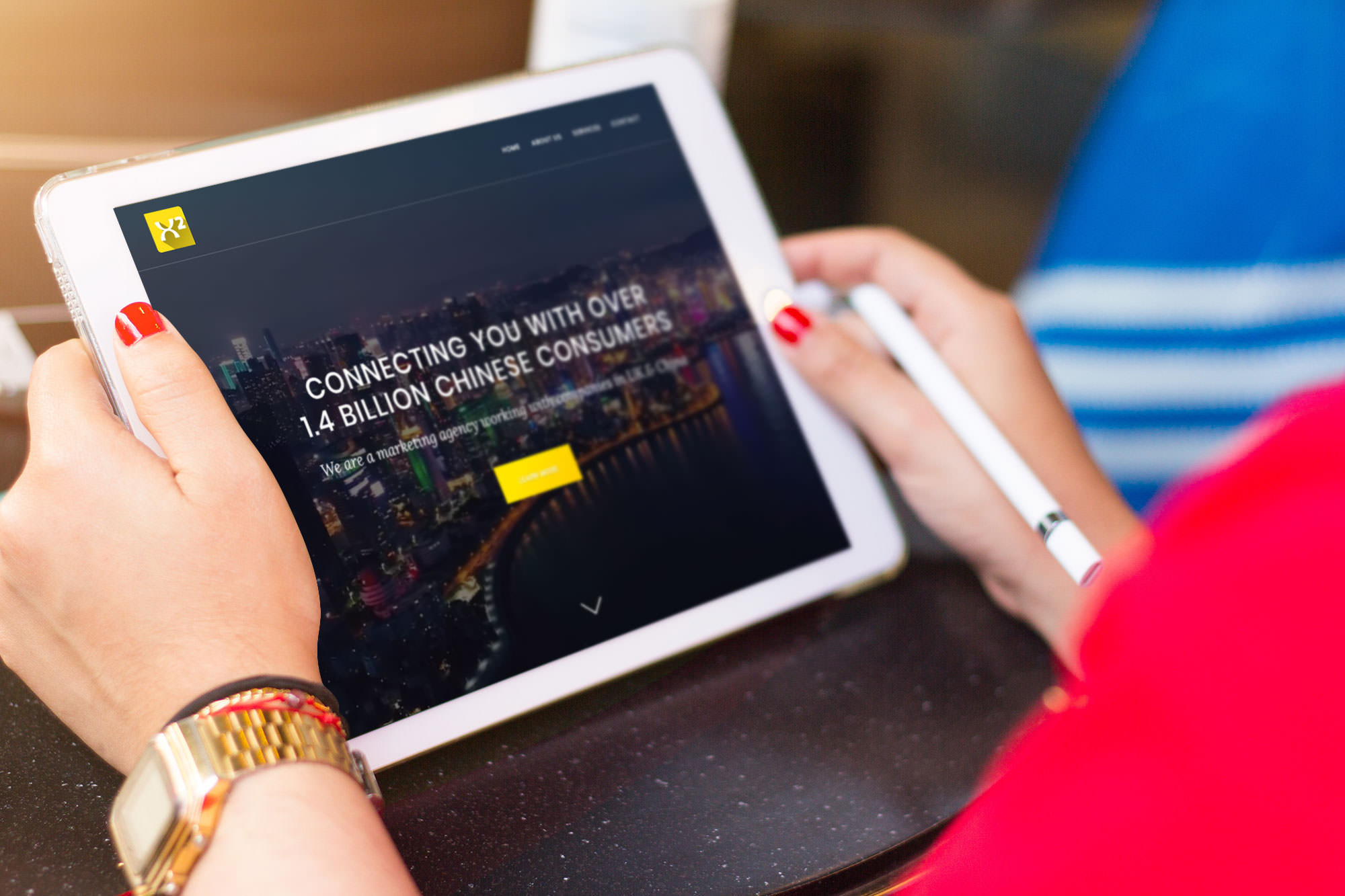 Portfolio: X Squared International website design by danfoxdesign, a Cheltenham frontend developer