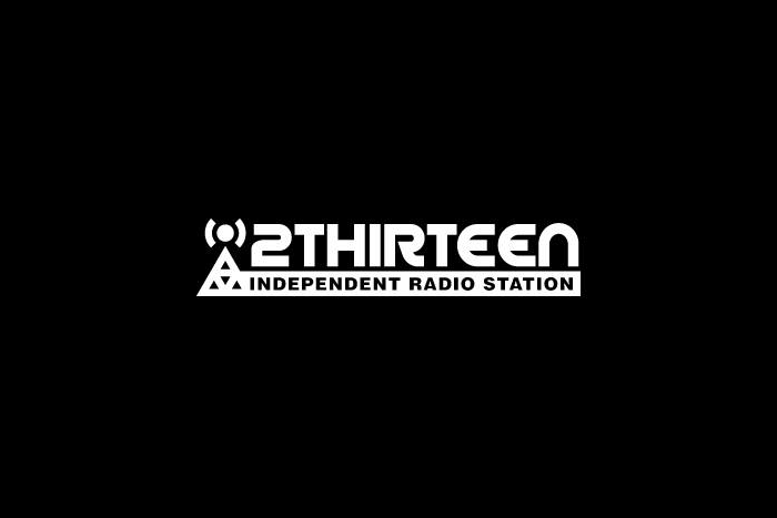 2THIRTEEN Independent Radio Station - Logo design by Dan Fox Design