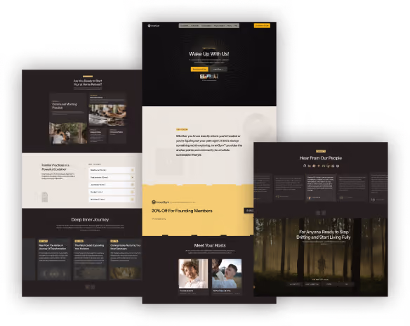 InnerGYM website preview