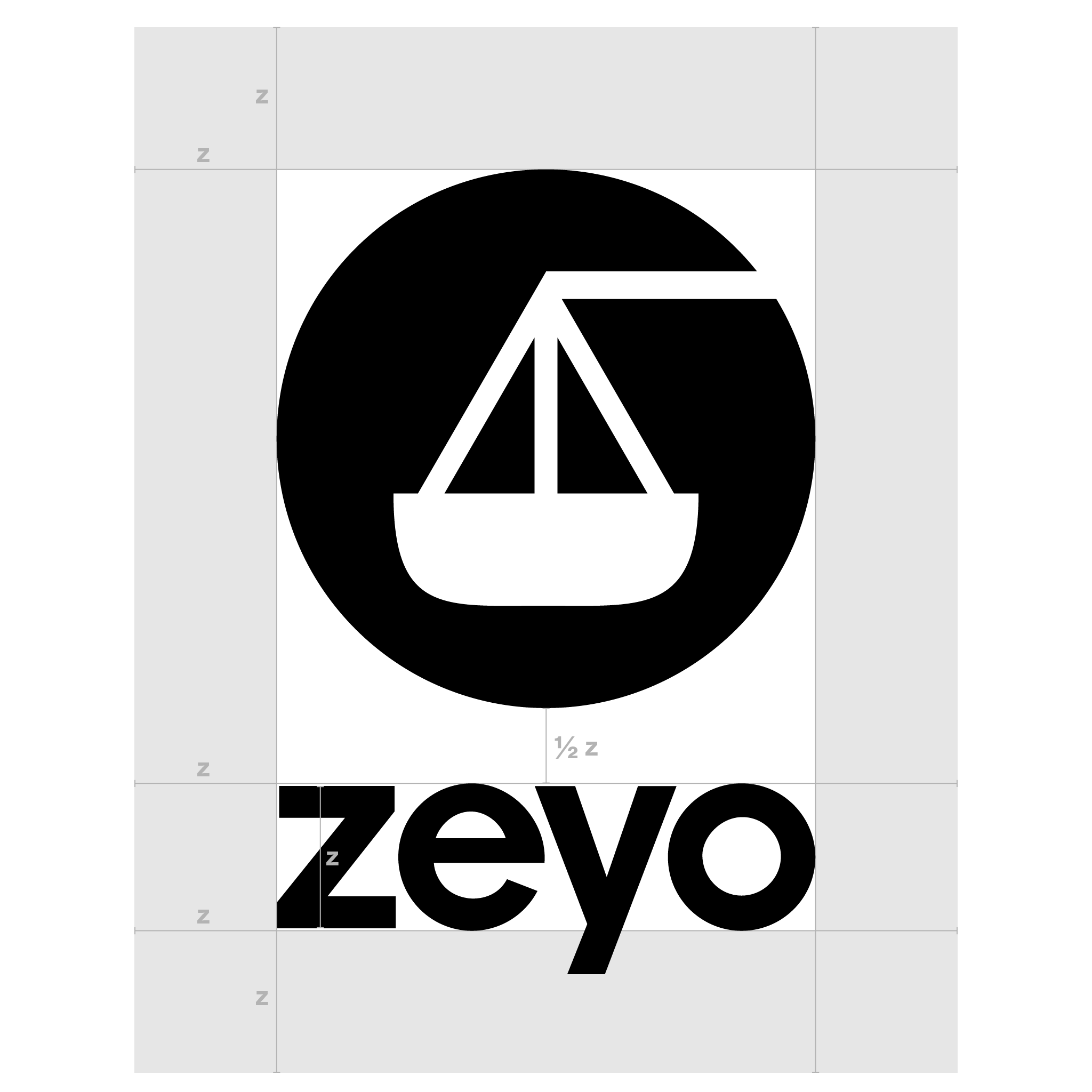 Zeyo Vertical Logo Clearspace