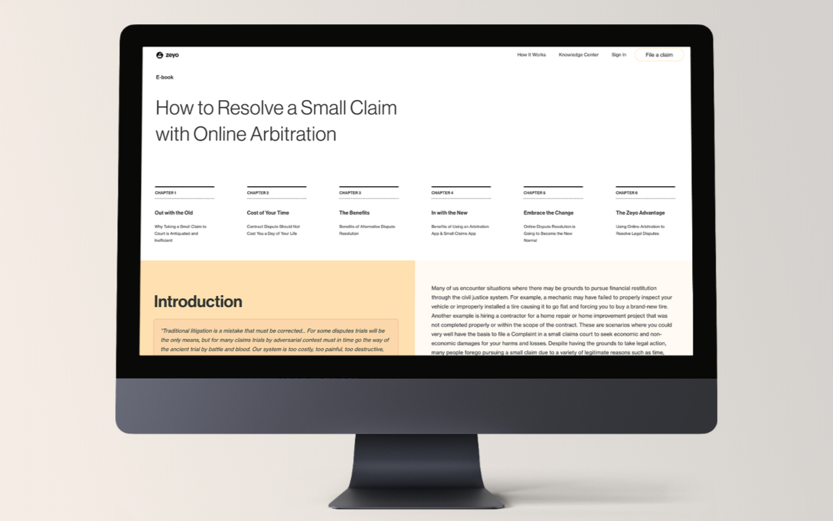 Zeyo startup growth marketing ebook design