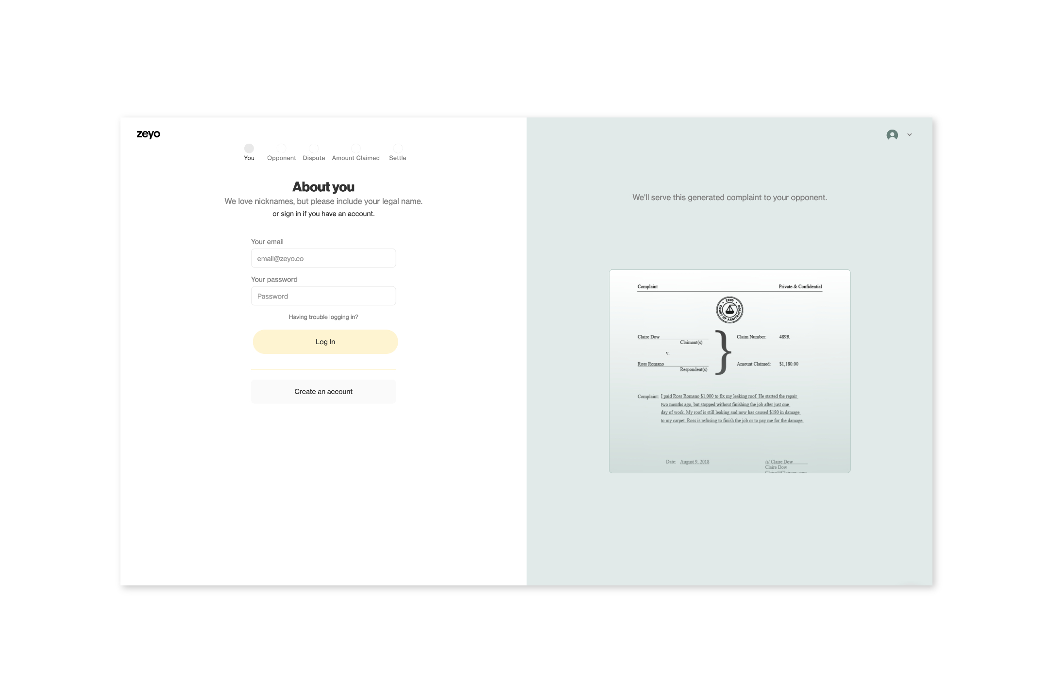 web product design for startup 