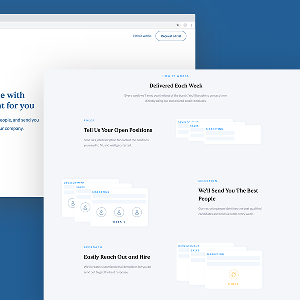 branding and website design for startup