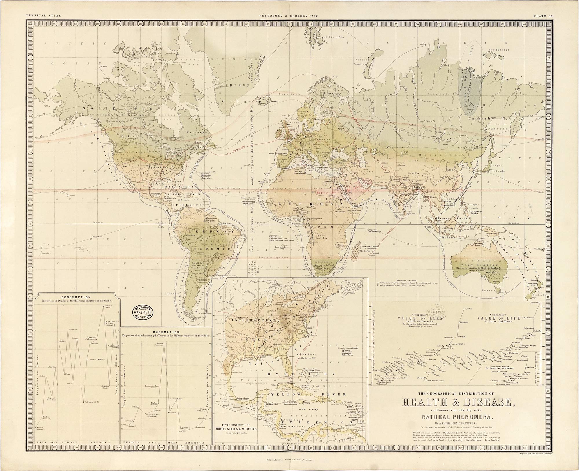 Geographical Distribution of Health & Disease