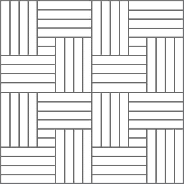 Parquetry alpha flooring