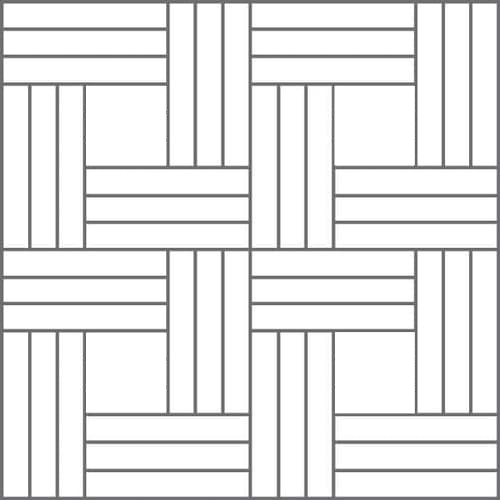 Parquetry alpha flooring