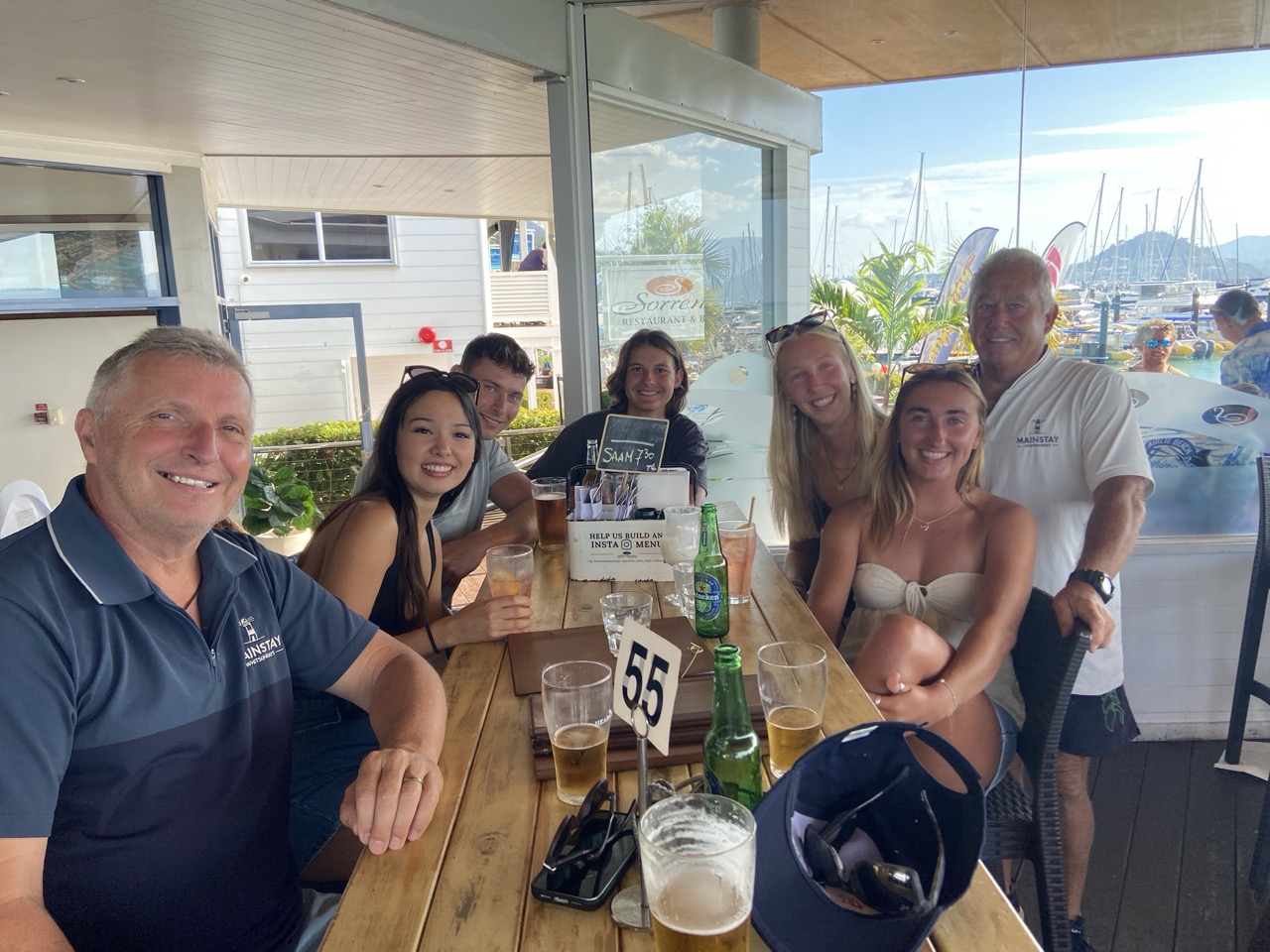 Demi nailed her Yachtmaster exam! 