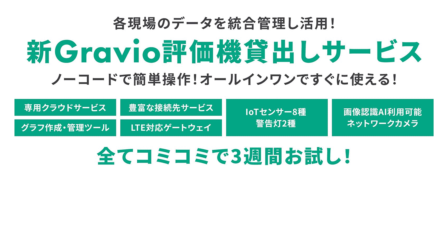 新しくなったGravio評価機貸出サービス開始！センサー、カメラが一式セットになった評価機の利用手順を解説！