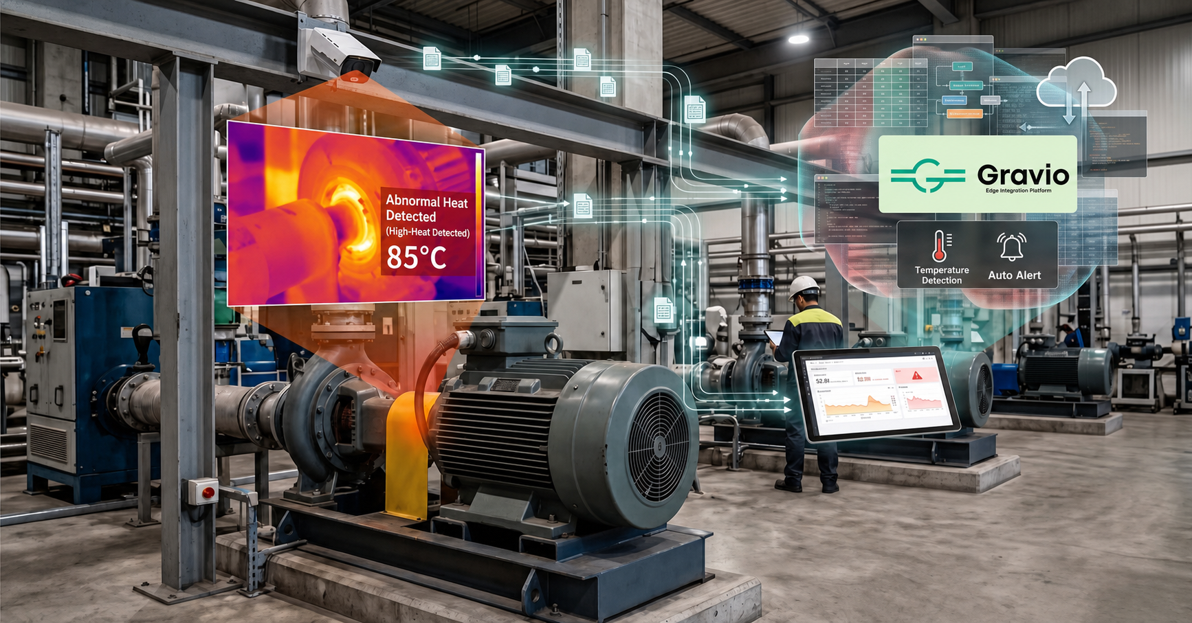 Automate Temperature Monitoring with Gravio and Axis Communications Thermal Cameras
