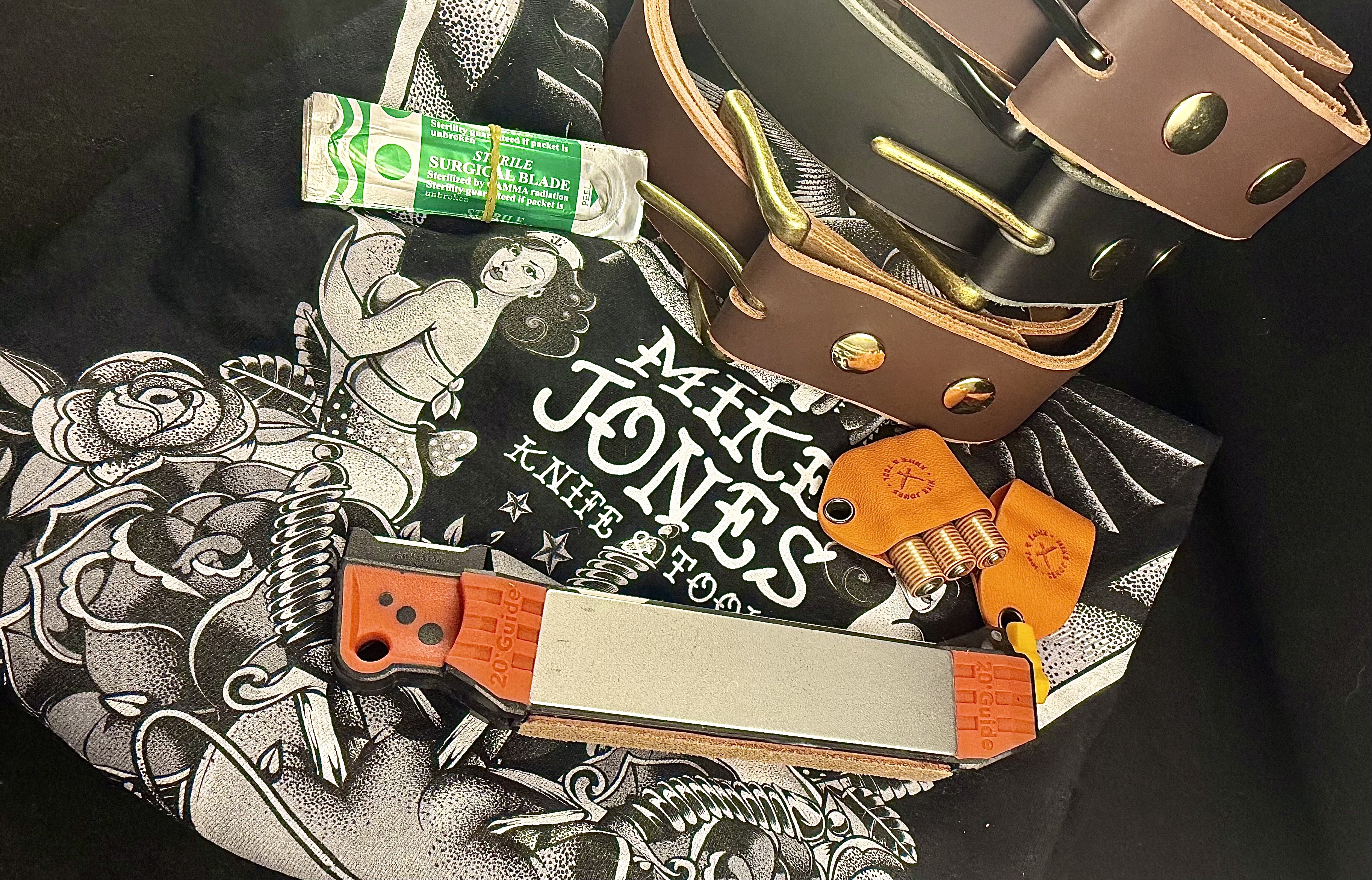 Mike Jones Knife & Tool custom soft goods