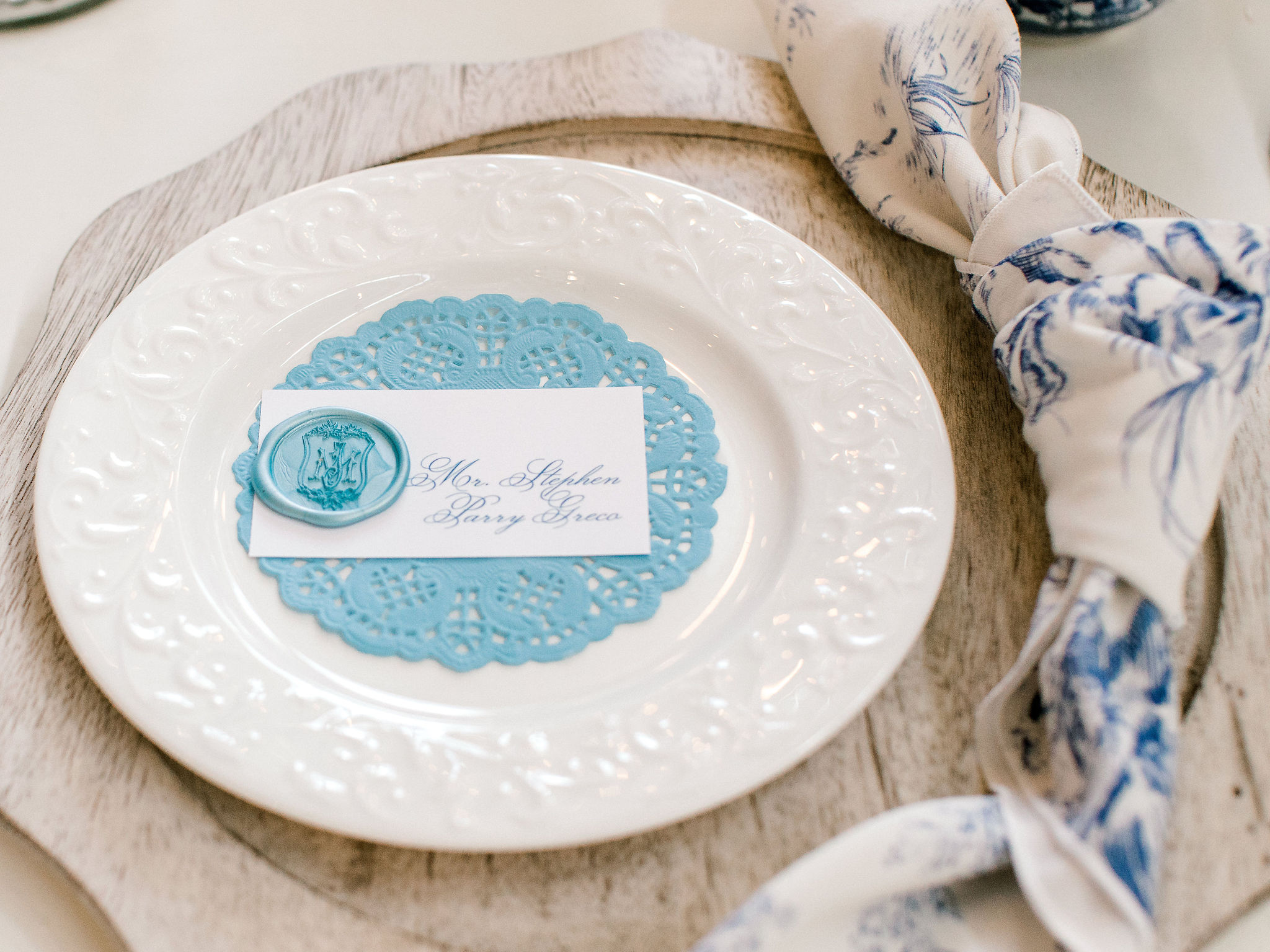 Vintage Place Card