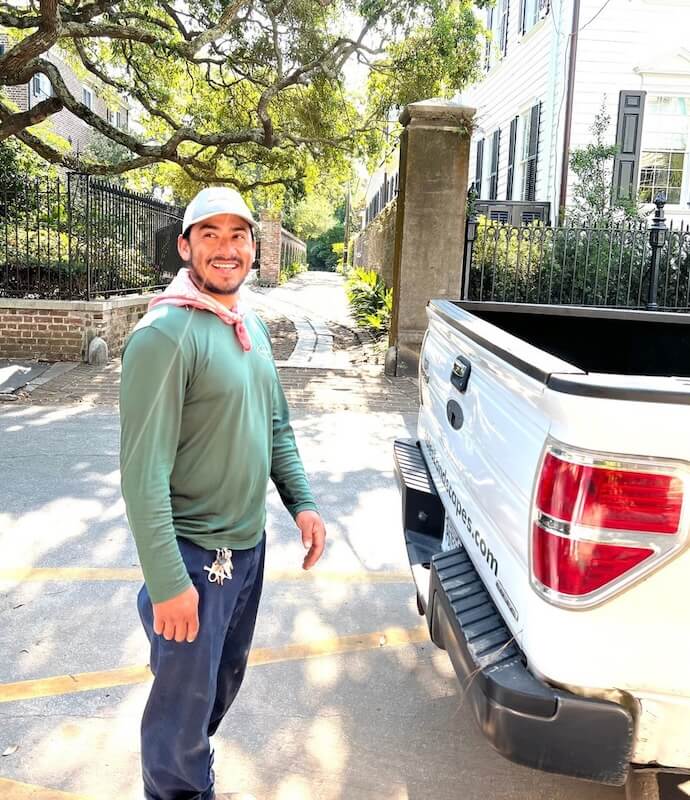 Ables Landscape worker