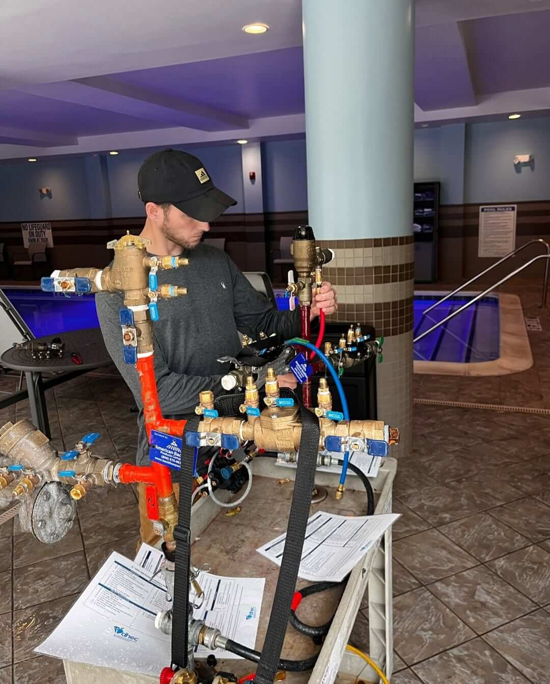 Plumbing certification support