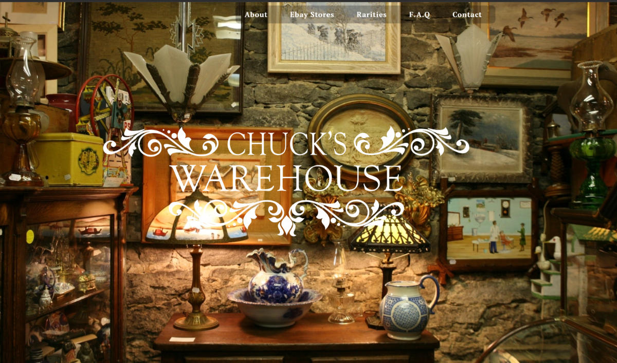 Chuck's Warehouse - Main site