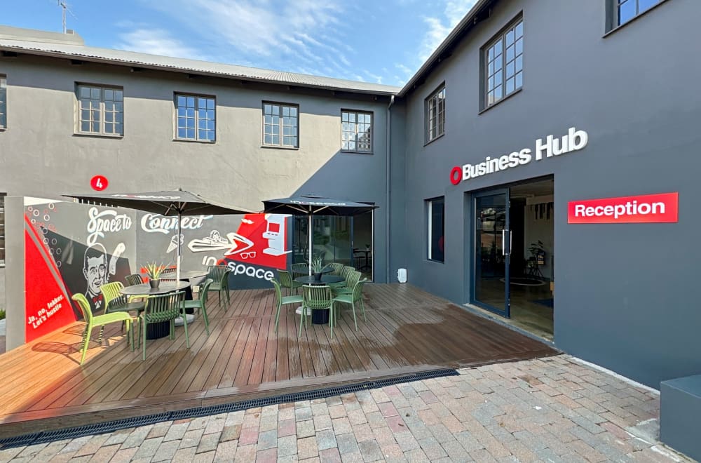 Truck-friendly warehouse with office component in Midrand