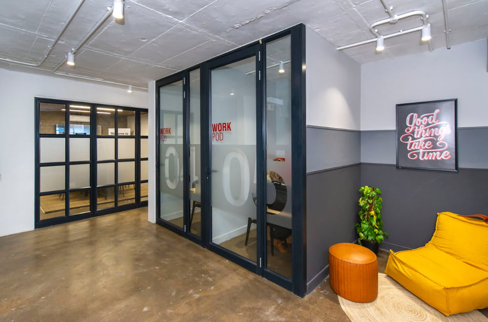 Truck-friendly warehouse with office component in Midrand