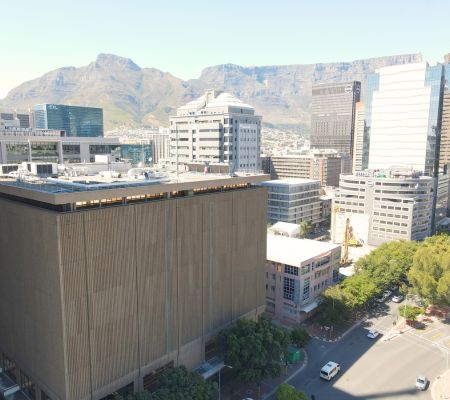 Ground floor café opposite the CTICC