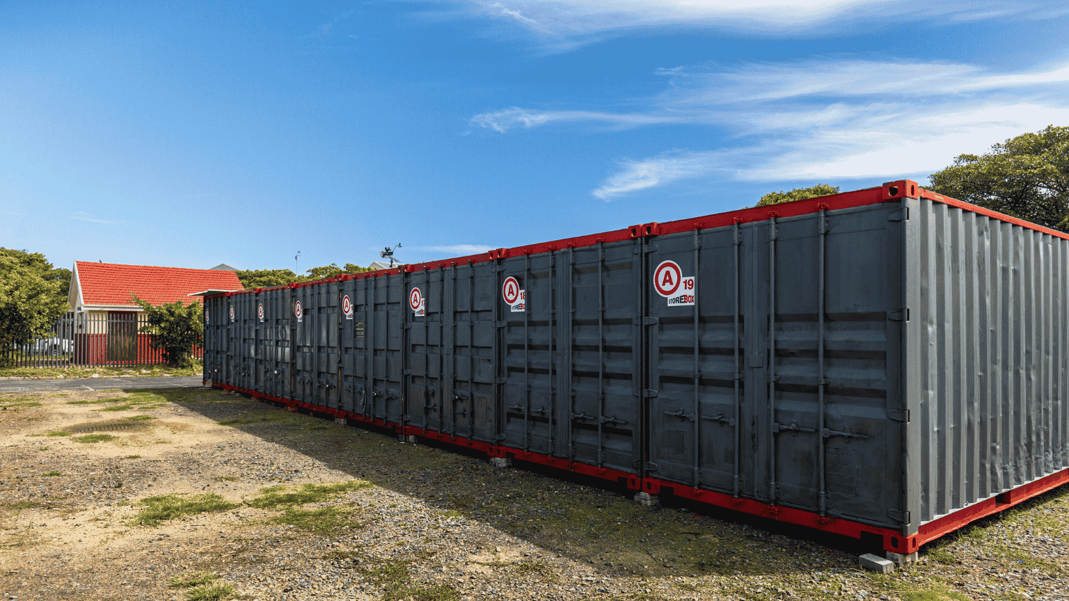 Secure storage container in Wetton