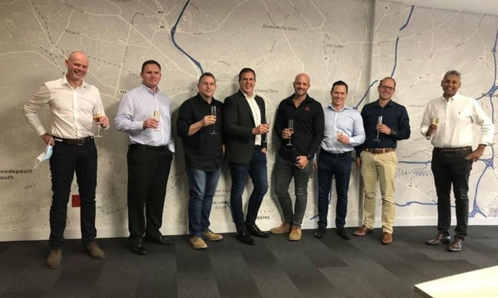 The Fortress and Inospace team concluding transaction Fortress