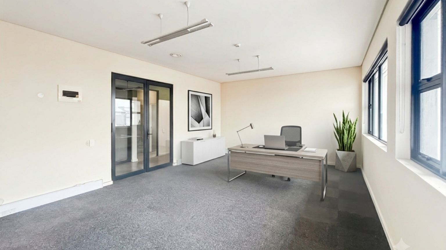 Modern 3–4 person office in secure Paarden Eiland 
