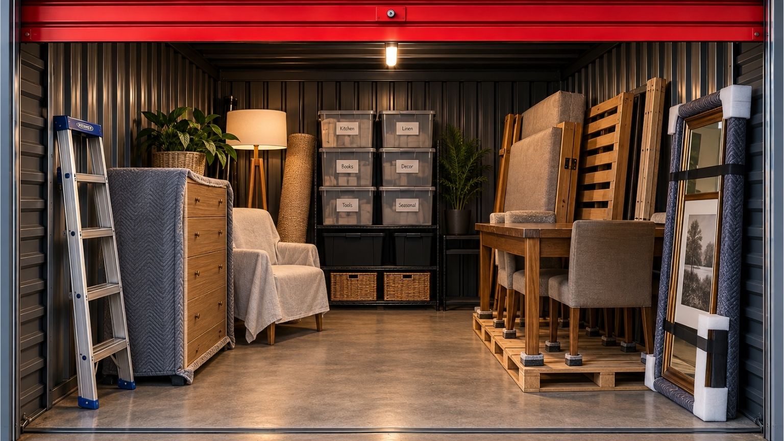 How to protect furniture in storage