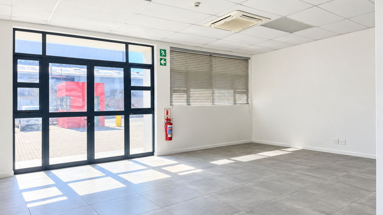 Modern street-facing / retail space in Paarden Eiland