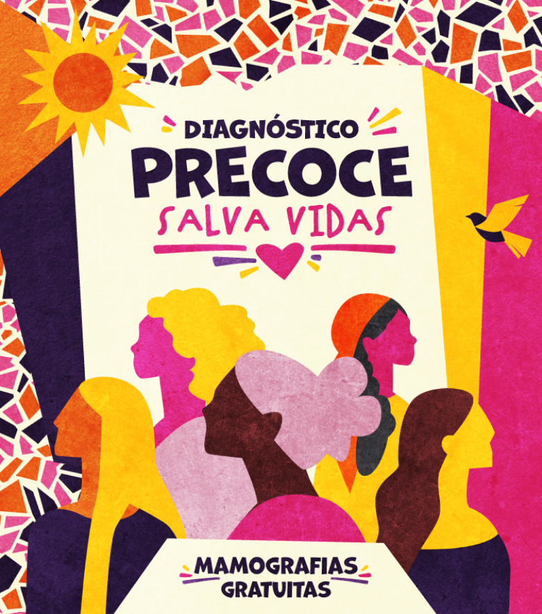 Outubro Rosa 2026: Diagnóstico precoce salva vidas. Mamografias gratuitas.