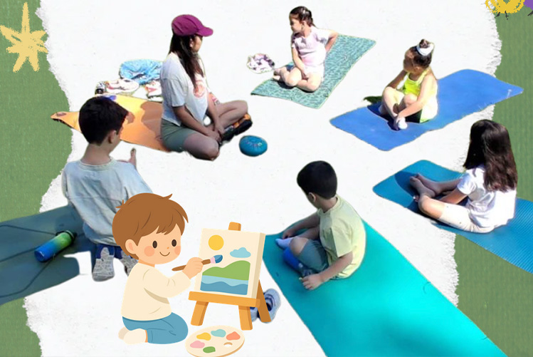 Children's Yoga & Art Workshop