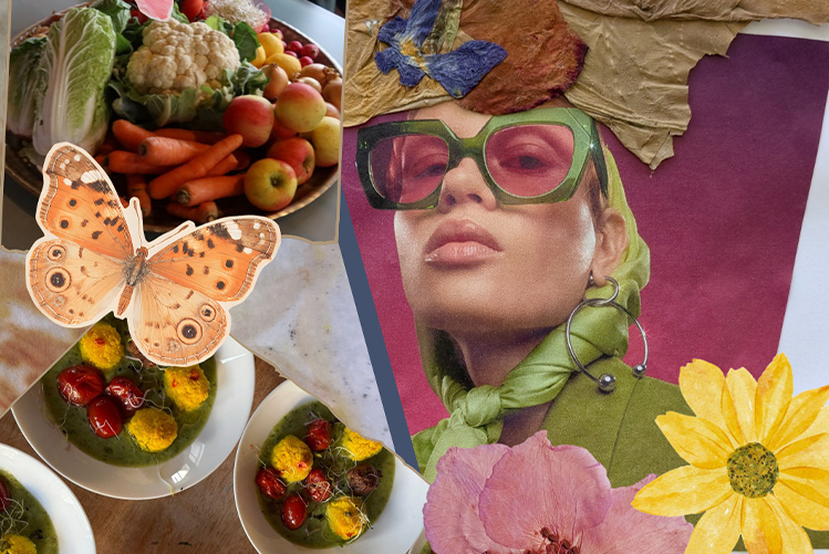 The Circular Table - Botanical Collage, Natural Pigments & Circular Dinner [1+1 FREE]