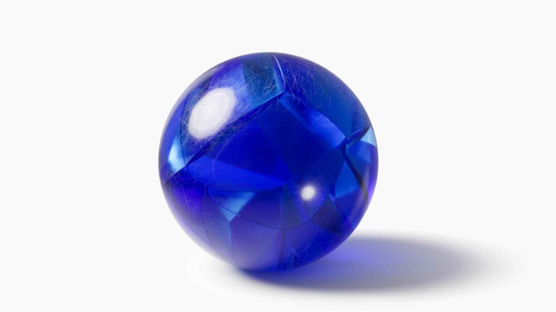 A blue crystal orb called a Blauw Orb from Blauw Films.