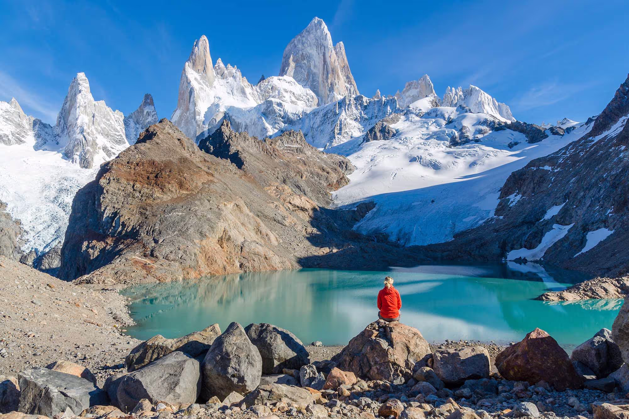 Mountaineering in the Fitz Roy Range