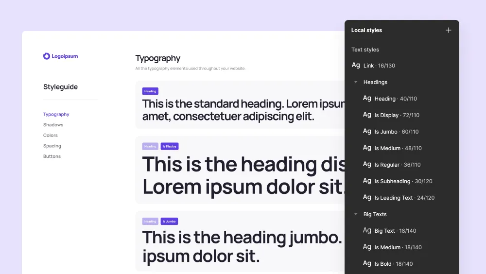 A screenshot of the Webflow Designer interface showcasing the use of 12-column grid layout