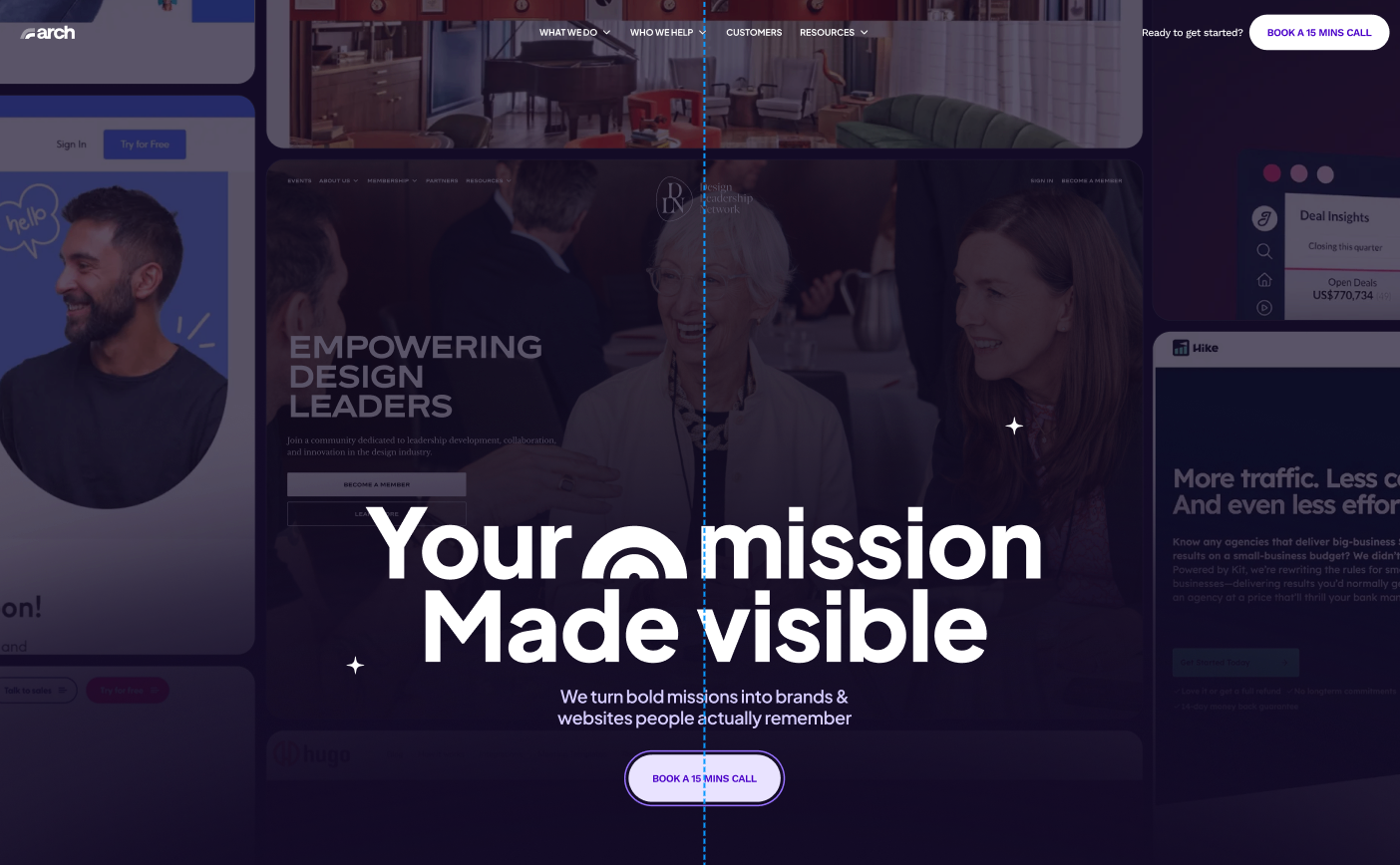 Arch Impact Studio - Mission Made Visible Hero