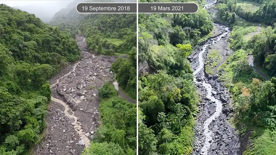 Martinique comparaison : 2018 et 2021
