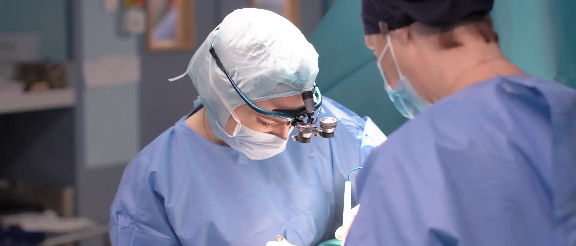 Opération de la hernie cervicale