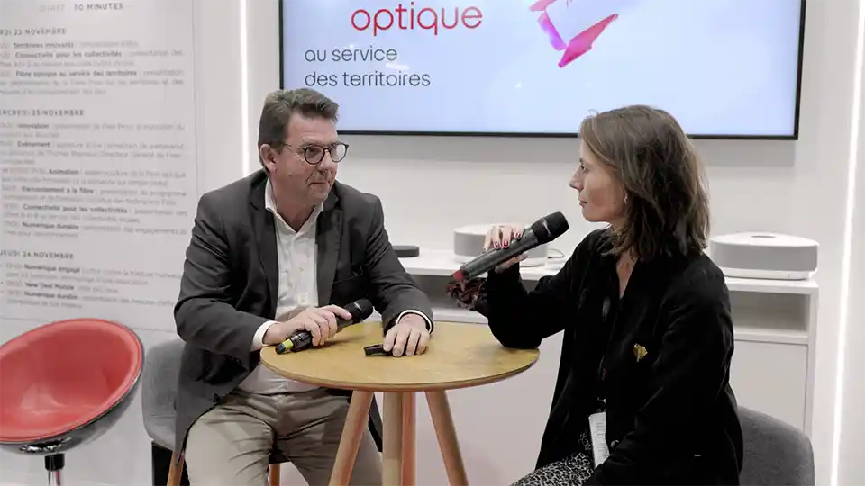 Salon des Maires - Fibre optique