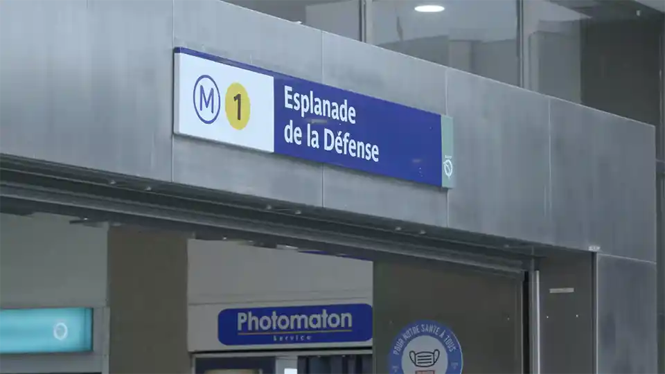 Trajet vers l'immeuble Workstation