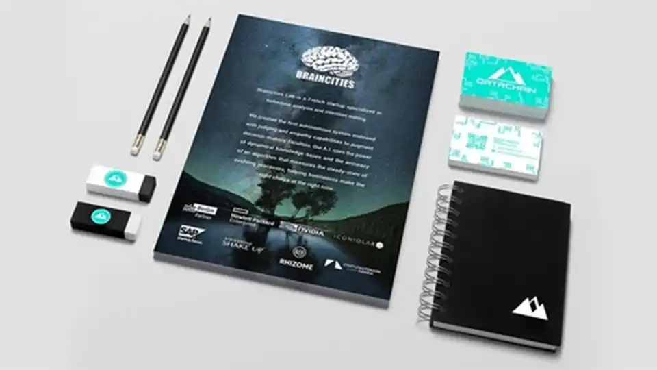 Flyer publicitaire Braincities