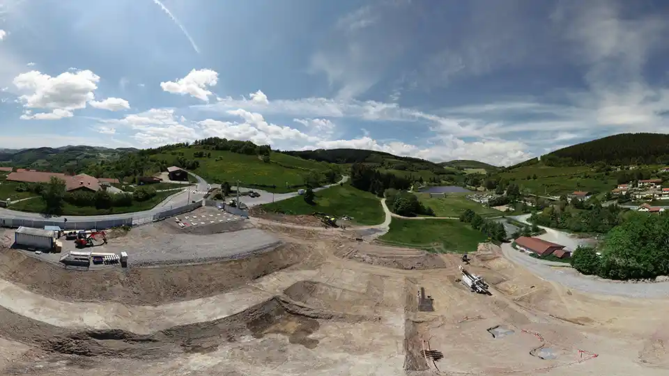 Photos d'un chantier