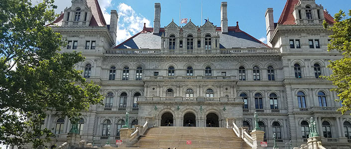 New York Capitol Building in Albany