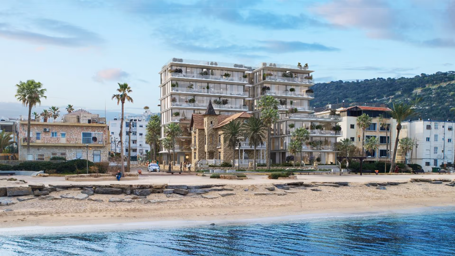 Bay 51 אדריכלים: ענבי לשניאק קלוס | פינת גן 2, בת גלים, חיפה 