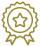 An icon of a badge
