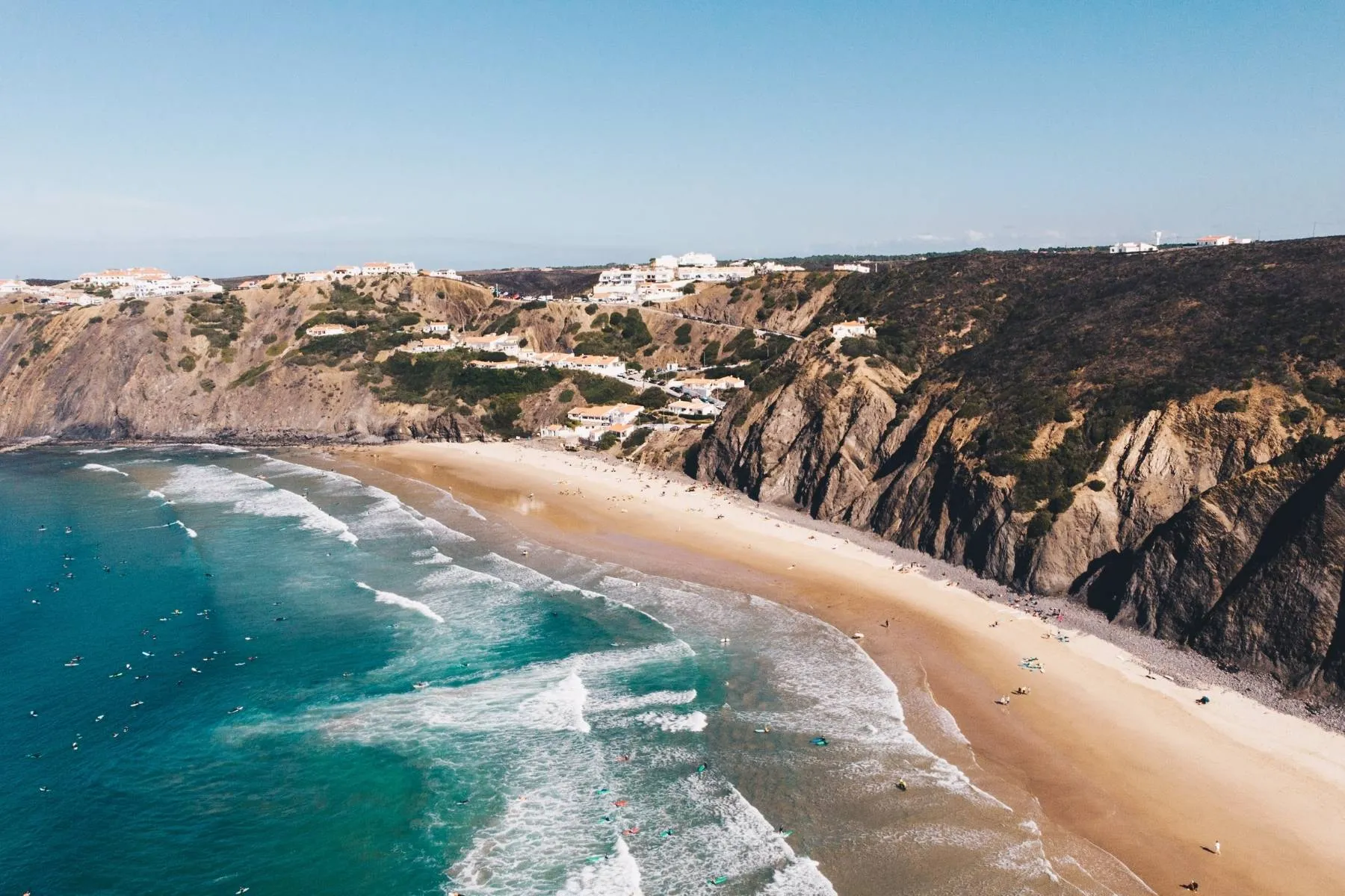 Arrifana surf beach Algarve Portugal