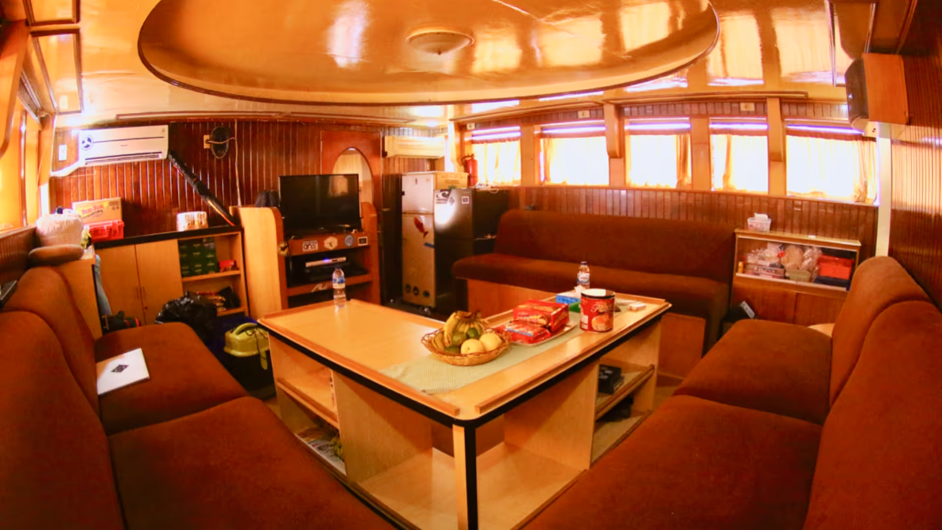 Back of the dhoni boat and Dinghy