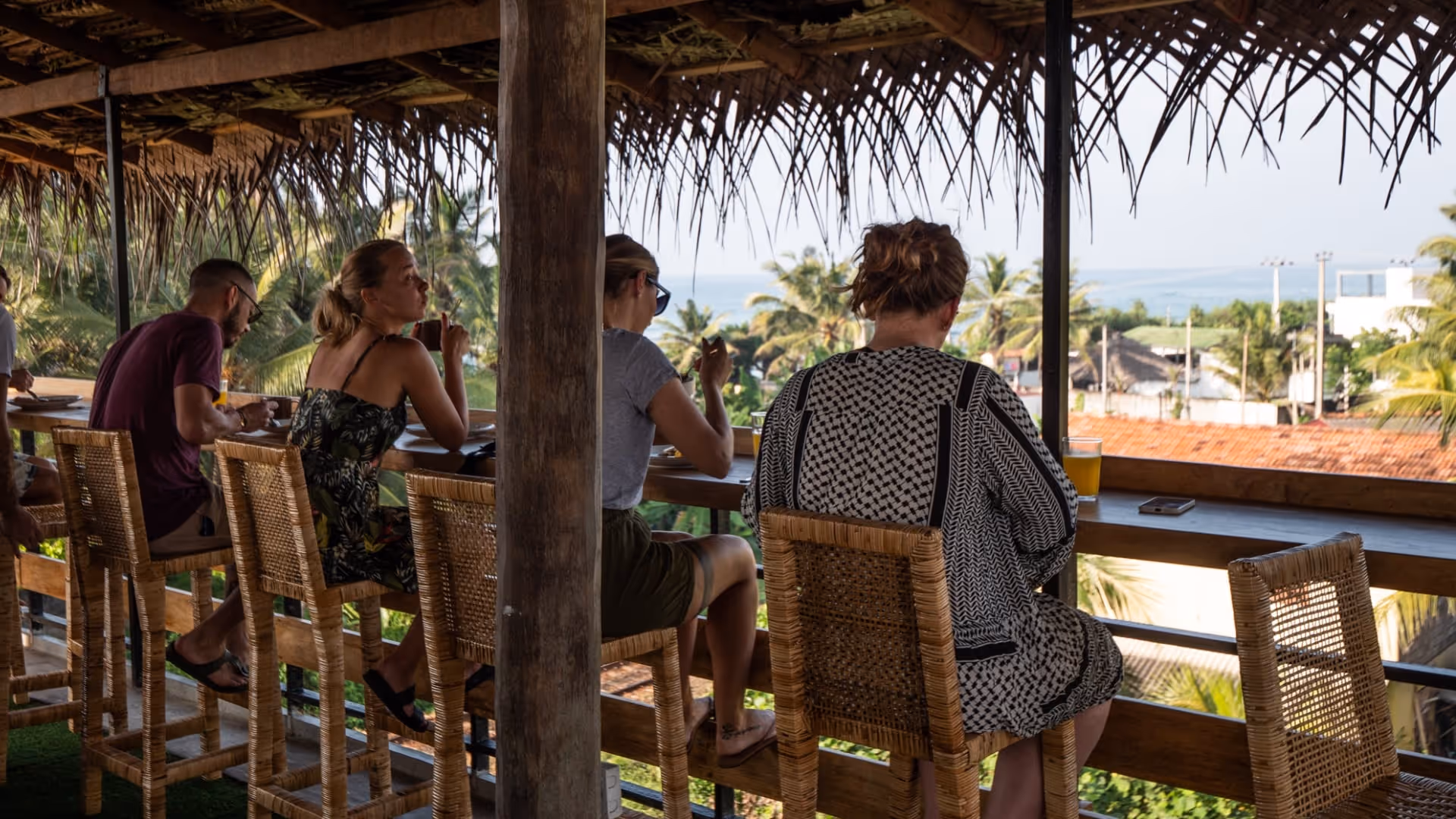 yoga lesson on the beach in nicaragua