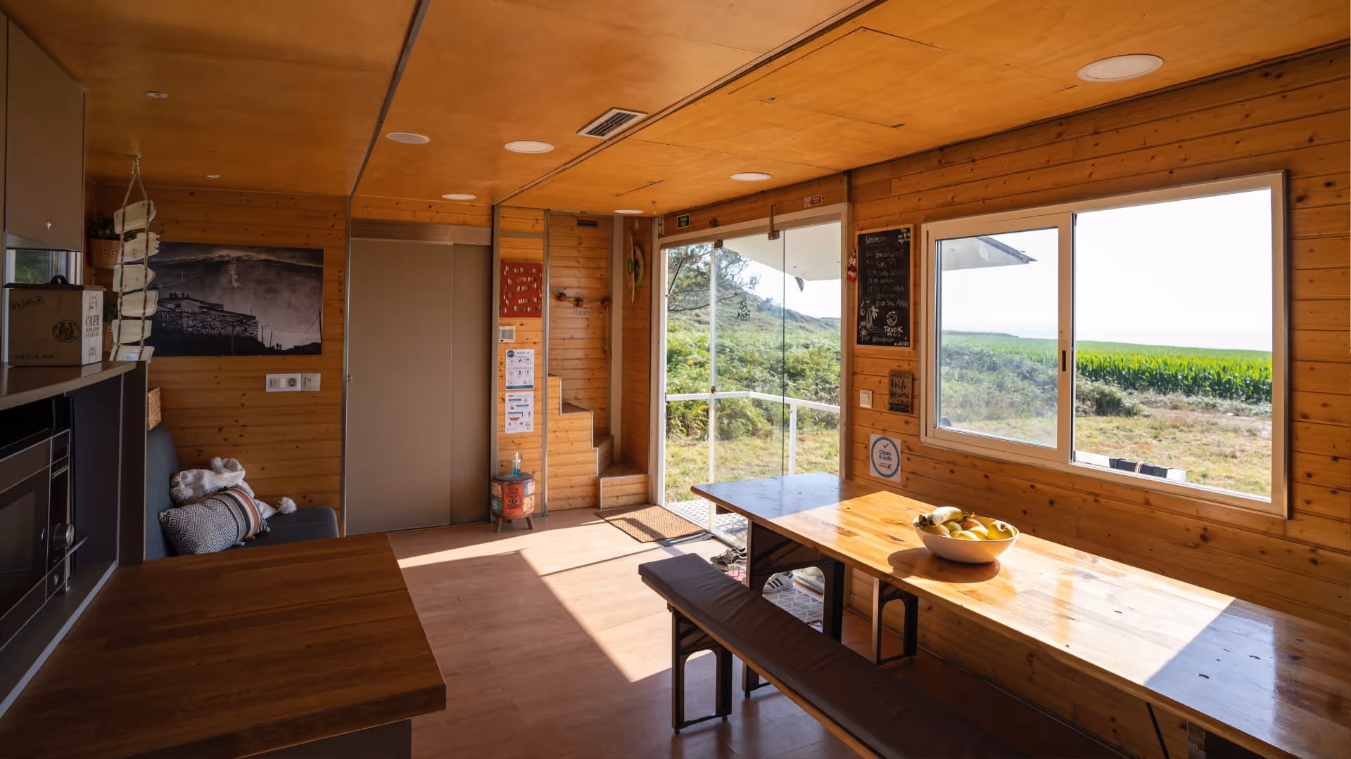 common area in the surf truck